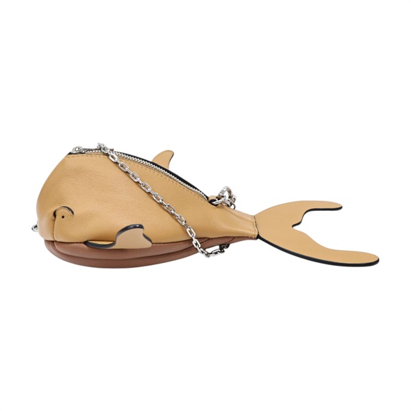 棕色 牛皮 Whale 肩背包【LOEWE 羅威】