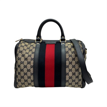 棕色 帆布 兩用包【GUCCI 古馳】 247205