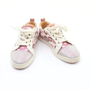 Christian Louboutin 克里斯提·魯布托 Lips Print Gondolastrass 休閒鞋 紅脣亮片 牛皮