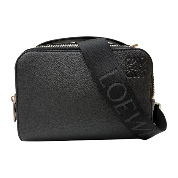 黑色 牛皮 Mini crossbody camera 兩用包【LOEWE 羅威】 C660R41X02