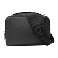 黑色 牛皮 Mini crossbody camera 兩用包【LOEWE 羅威】 C660R41X02
