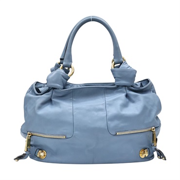 藍色牛皮 PRAKER 手提包【MARC JACOBS 馬克·雅各布斯】