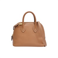 金棕色 Evercolor牛皮 bolide mini 肩背包 Z刻【HERMES 愛馬仕】 H073444CC
