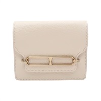 米白色 山羊皮 Roulis Slim 零錢包 B刻【HERMES 愛馬仕】 H082213CP12