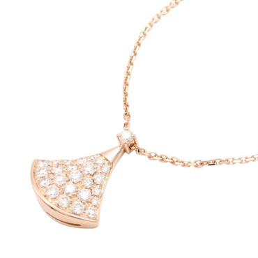 18K玫瑰金 鑽石 Divas' Dream 項鏈【BVLGARI 寶格麗】 351051