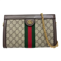 棕色 GG Supreme帆布 Ophidia 肩背包【GUCCI 古馳】 503877