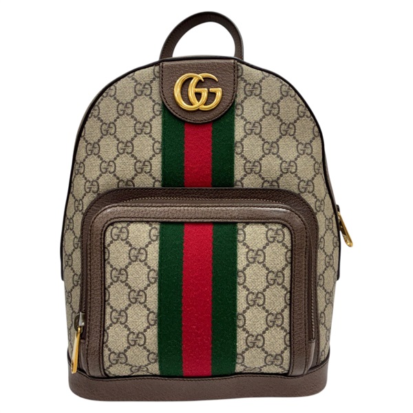 棕色 GG Supreme帆布 Ophidia 後背包【GUCCI 古馳】 547965
