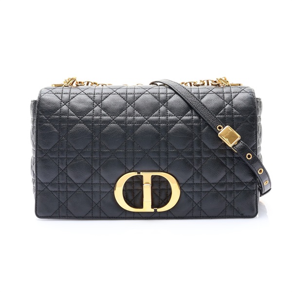 黑色牛皮 Dior Caro 大型 肩背包【Dior 迪奧】 M9243UWHC