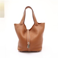 金棕色 TC牛皮 Picotin Lock 22 手提包 B刻【HERMES 愛馬仕】 H060991CK