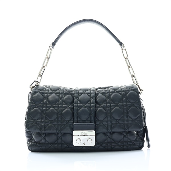 黑色 羊皮 Miss Dior Promenade 肩背包【Dior 迪奧】