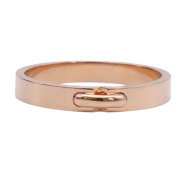 18K玫瑰金 Liens Evidence Band 戒指 56【Chaumet 尚美巴黎】 082559