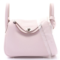 夢幻紫 Togo牛皮 Mini Lindy 肩背包 W刻【HERMES 愛馬仕】 H079086CK