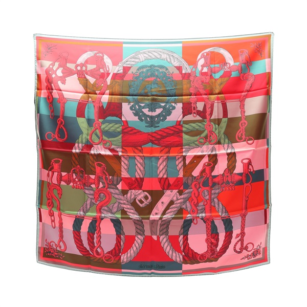 多色 絲綢 DC Double Face 90 方巾【HERMES 愛馬仕】