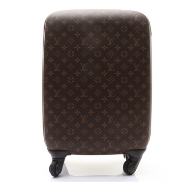 棕色 原花帆布 Monogram Zephyr 55 行李箱【LOUIS VUITTON LV 路易威登】 M23030
