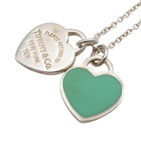 925純銀 雙重心形 項鍊【Tiffany & Co 蒂芬妮】 60014260