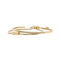 金屬 愛心手鏈及半圓形手環【MICHAEL KORS 麥可寇斯】 MKJ5422710