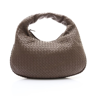 棕色 編織羊皮 Veneta Hobo 肩背包【BOTTEGA VENETA BV 寶緹嘉】 115653