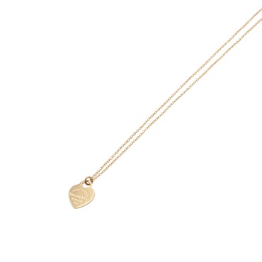 Return to Tiffany Mini Heart Tag 項鏈 18K黃金【Tiffany ＆ Co 蒂芬妮】 72975146