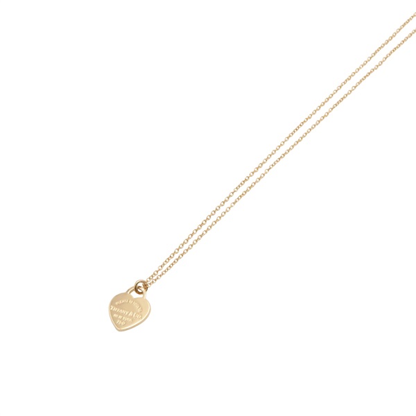Return to Tiffany Mini Heart Tag 項鏈 18K黃金【Tiffany ＆ Co 蒂芬妮】 72975146