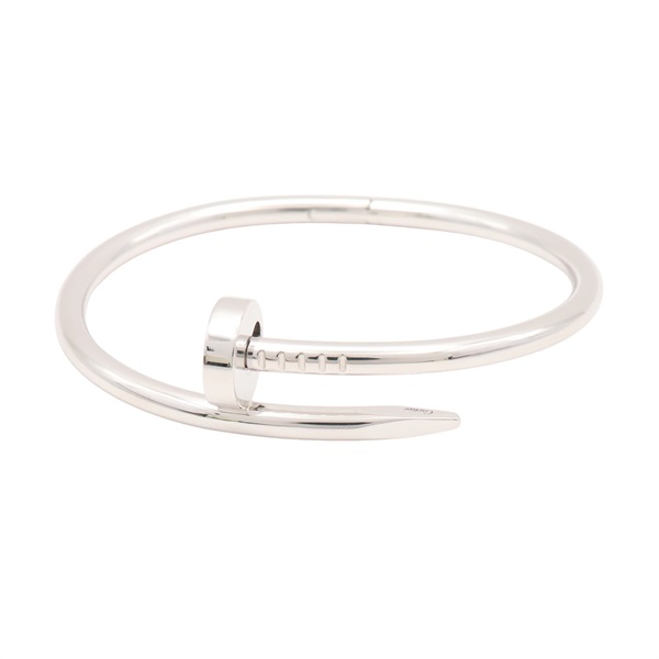 Juste Un Clou 手環 18K白金 15【Cartier 卡地亞】 B6048317
