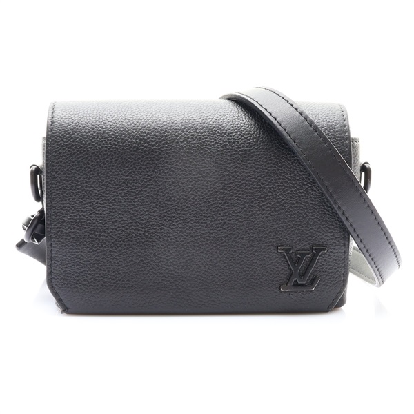 黑色 牛皮 Fastline Wearable Wallet 肩背包【LOUIS VUITTON LV 路易威登】 M82085