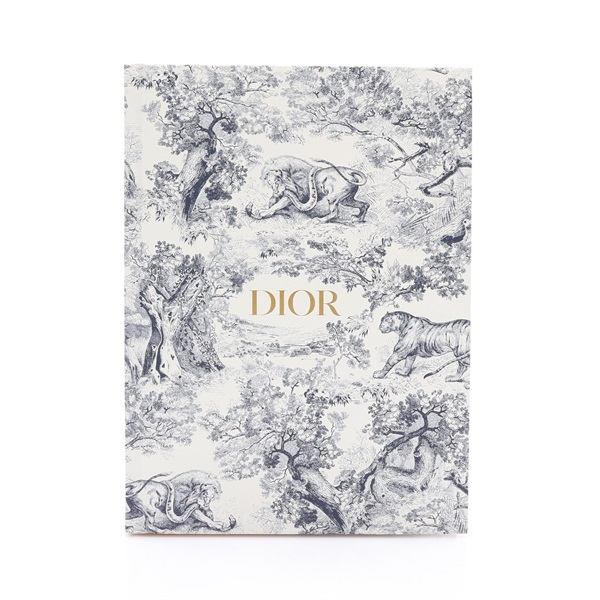 藍色 叢林印花 筆記本【Dior 迪奧】 HYA02CTJ0U_C500