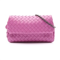 紫色 羊皮編織 Expandable 肩背包【BOTTEGA VENETA BV 寶緹嘉】 310774
