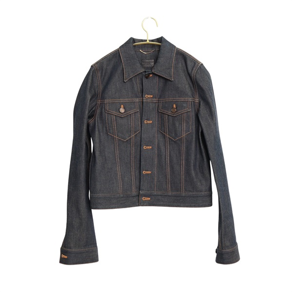 SAINT LAURENT YSL 聖羅蘭 牛仔外套 藍色 572367