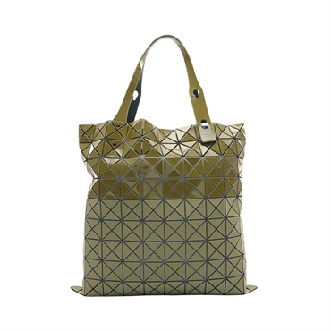 綠色 PVC 6X6 LUCENT 手提包【BAO BAO ISSEY MIYAKE 三宅一生】 BB93-AG543