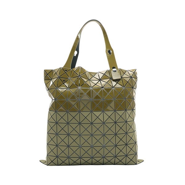 綠色 PVC 6X6 LUCENT 手提包【BAO BAO ISSEY MIYAKE 三宅一生】 BB93-AG543