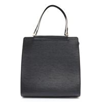 黑色 EPI 水波紋牛皮 Figari MM 手提包【LOUIS VUITTON LV 路易威登】 M52002