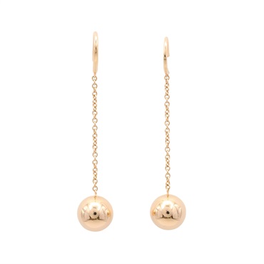 18K黃金 Hard Wear Ball chain pierced 耳環【Tiffany ＆ Co 蒂芬妮】