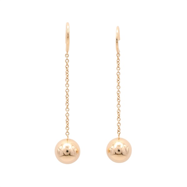 18K黃金 Hard Wear Ball chain pierced 耳環【Tiffany ＆ Co 蒂芬妮】