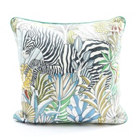 HERMES 愛馬仕 Animaux Camoufles Cushion 靠枕 多色 棉質