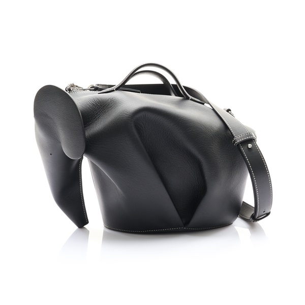 黑色 牛皮 兩用包【LOEWE 羅威】 B623A18X01