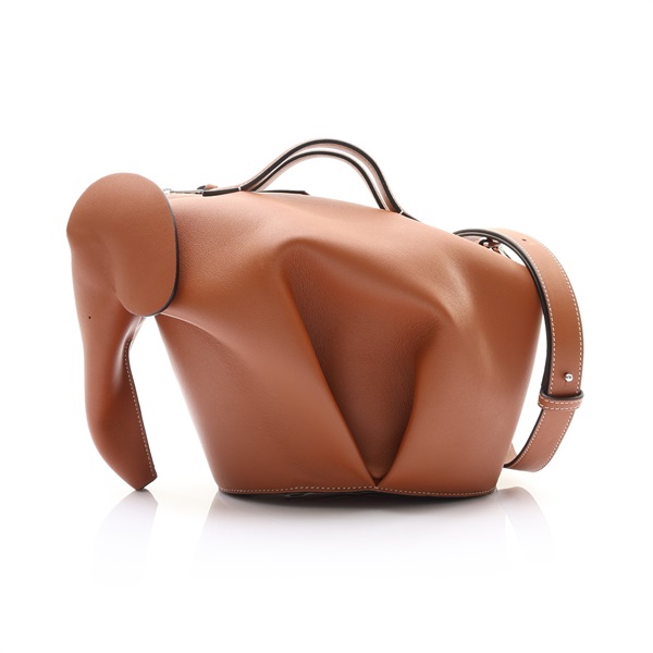 棕色 牛皮  兩用包【LOEWE 羅威】 B623A18X01