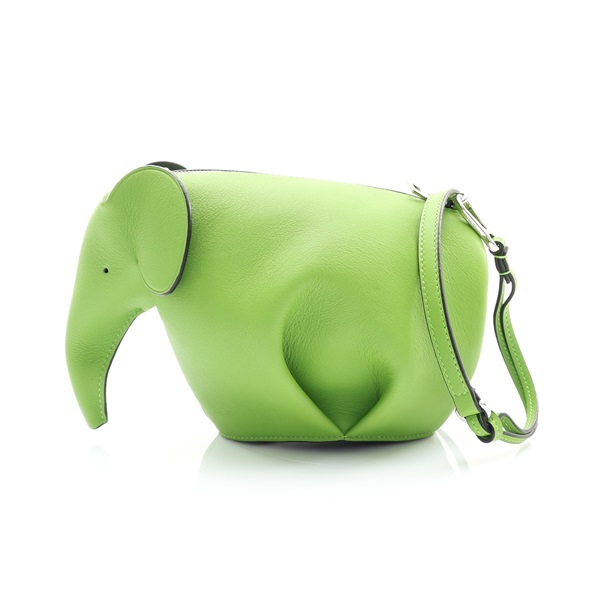綠色 牛皮 肩背包【LOEWE 羅威】 A623C45X06