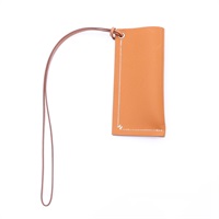 金棕色 Epsom牛皮 H Sellier 眼鏡盒 W刻【HERMES 愛馬仕】