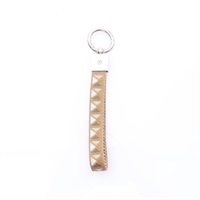 綠色 帆布 Medor XO Lanyard 鑰匙圈【HERMES 愛馬仕】