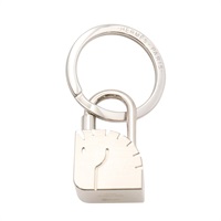 銀色 金屬 Cadenas Horse 鑰匙圈【HERMES 愛馬仕】