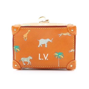 Mini Trunk Pouch 零錢包 棕色 牛皮【LOUIS VUITTON LV 路易威登】 M03681