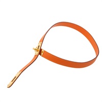 橘色 牛皮 Kelly Double Tour 手環 □G刻【HERMES 愛馬仕】