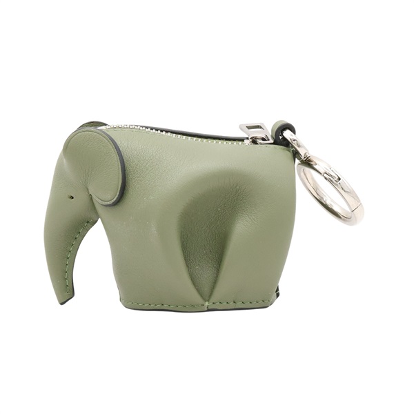 綠色 牛皮 造型 零錢包【LOEWE 羅威】 C880N96X01
