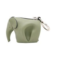 綠色 牛皮 造型 零錢包【LOEWE 羅威】 C880N96X01