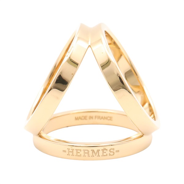 金色 Trio 90 絲巾環【HERMES 愛馬仕】 H601472S