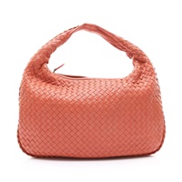 粉色 編織羊皮 肩背包【BOTTEGA VENETA BV 寶緹嘉】 115653