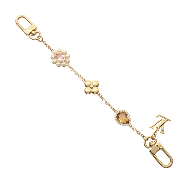 金色 金屬 Mirage Chain 吊飾【LOUIS VUITTON LV 路易威登】 M03583