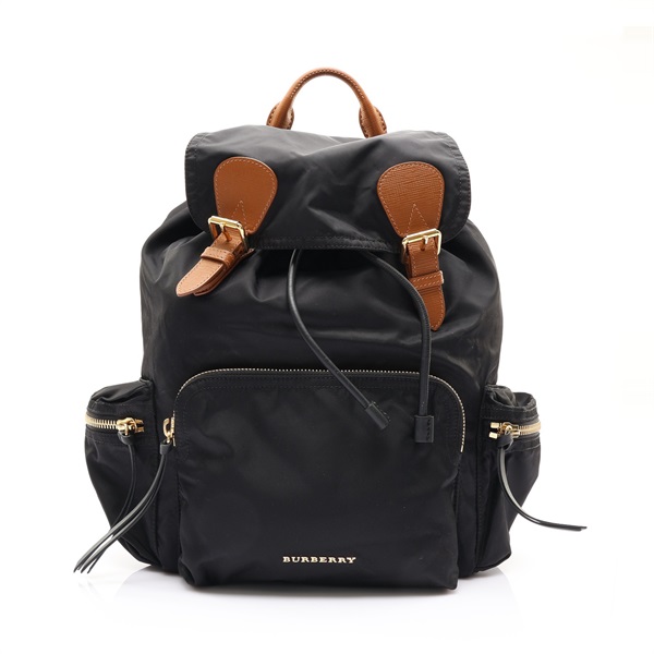 後背包 黑色尼龍【BURBERRY 巴寶莉】 40166241