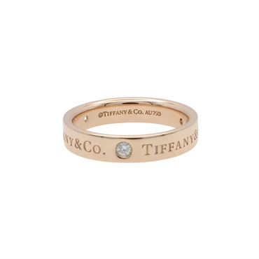 T&CO Band 3PD 戒指 18K玫瑰金 鑽石【Tiffany & Co 蒂芬妮】 60000533