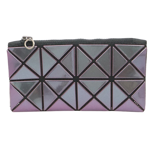 深紫色 PVC 收納袋 零錢包【BAO BAO ISSEY MIYAKE 三宅一生】